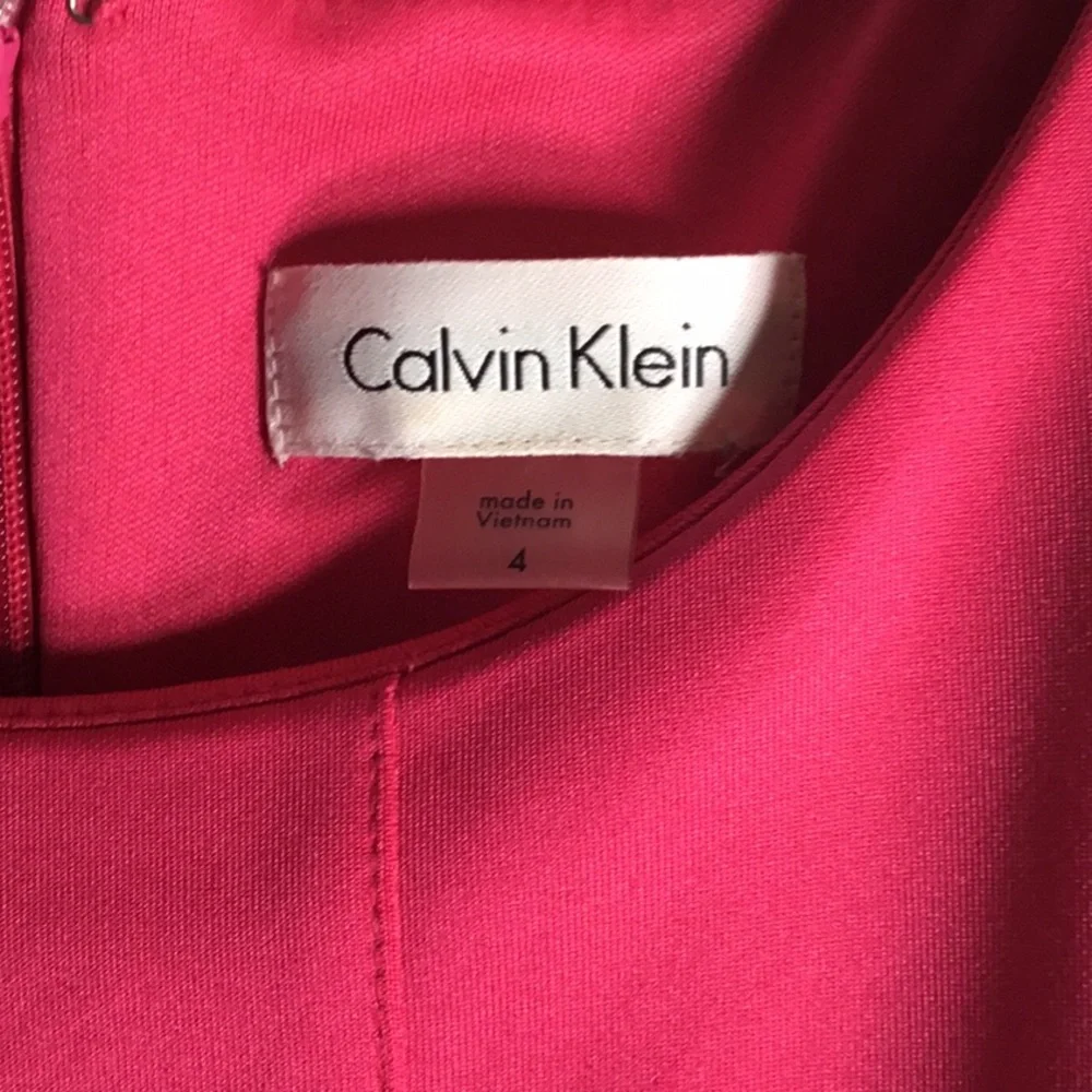 Calvin Klein A-lined paneled dress - Picture 6 of 7
